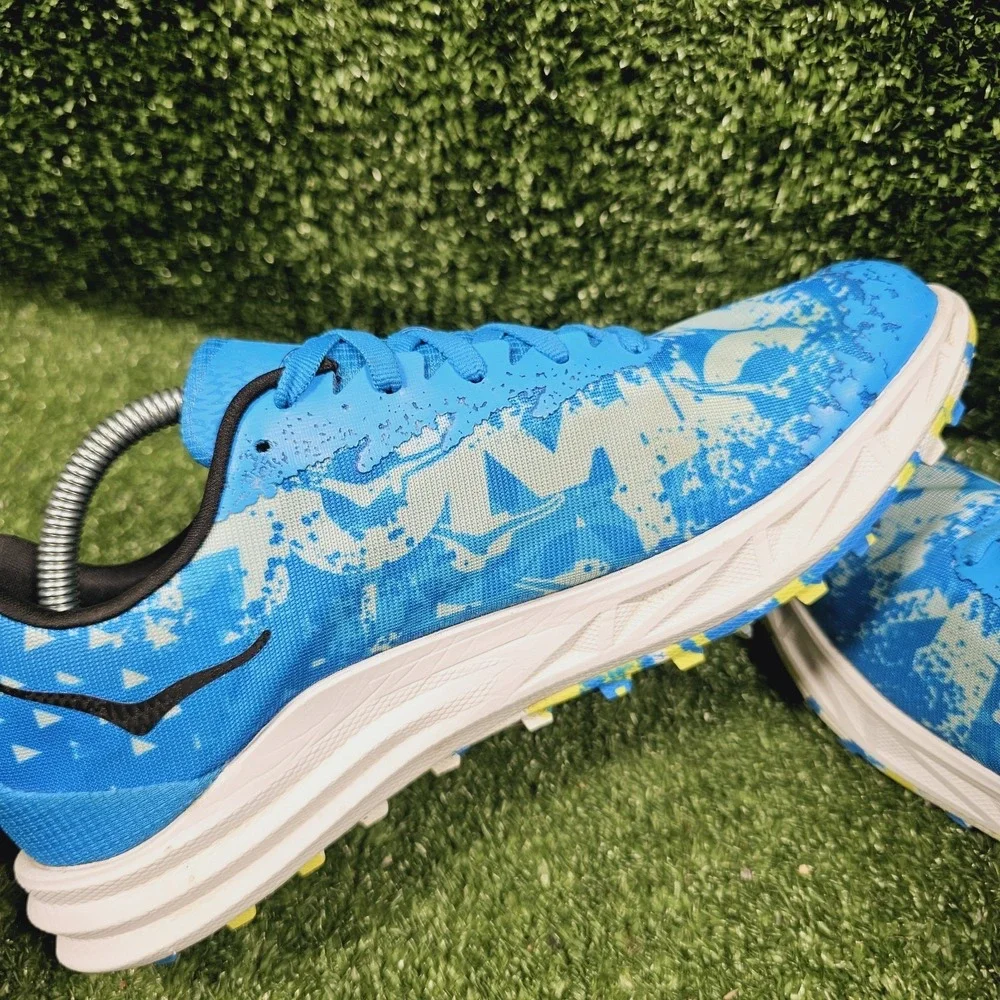 HOKA One One‎ Crescendo XC Blue Athletic Track Running Shoes Womens Size 9